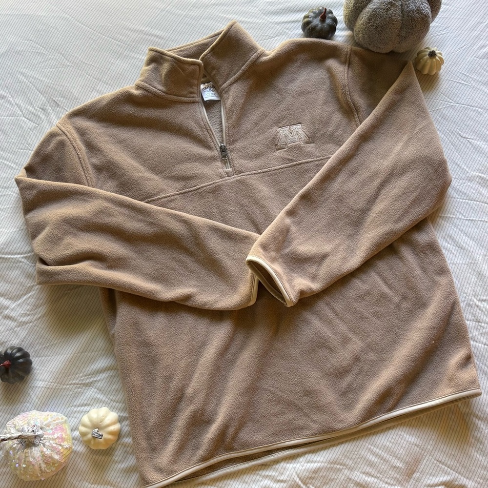 Threads 4 Thought Beige Fleece Jacket